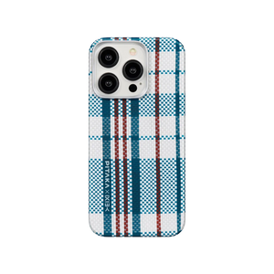 PITAKA iPhone 15 Pro 用 ケース MagSafe対応 紅白藍 Weaving+|red-white-blue MagEZ Case 4 for iPhone 15 Series