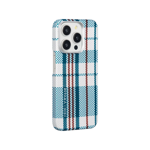 Weaving+|red-white-blue MagEZ Case 4 for iPhone 15 Series