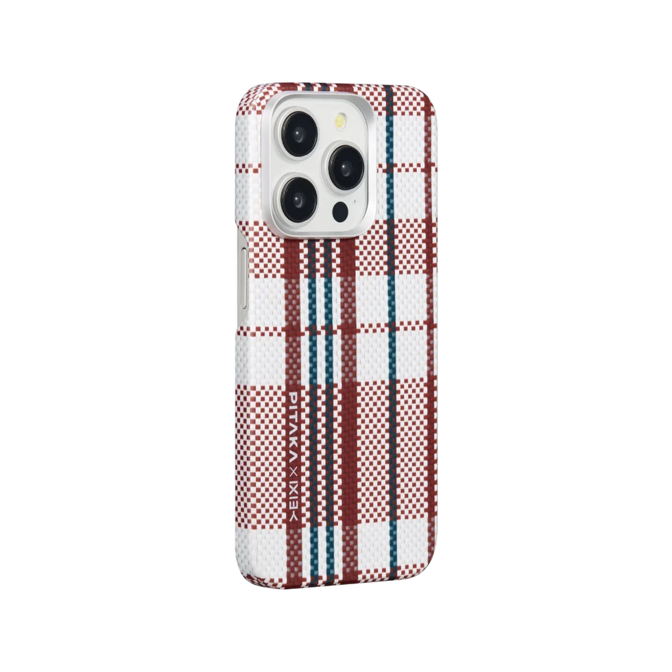 PITAKA iPhone 15pro max 限定ケース　紅白藍 PITAKA iPhone 15pro max 限定ケース紅白藍