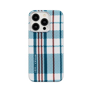 Weaving+|red-white-blue MagEZ Case 4 for iPhone 15 Series