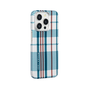 Weaving+|red-white-blue MagEZ Case 4 for iPhone 15 Series
