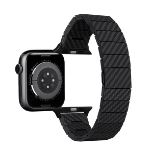 PITAKA アップルウォッチ用カーボンファイバーバンド