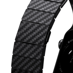 PITAKA アップルウォッチ用カーボンファイバーバンド