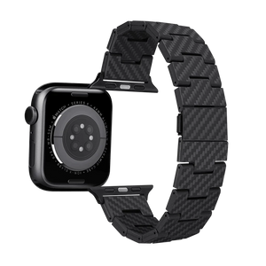 PITAKA アップルウォッチ用カーボンファイバーバンド