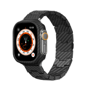 カーボンファイバーウォッチバンド Apple Watch と Apple Watch Ultraシリーズ 適用