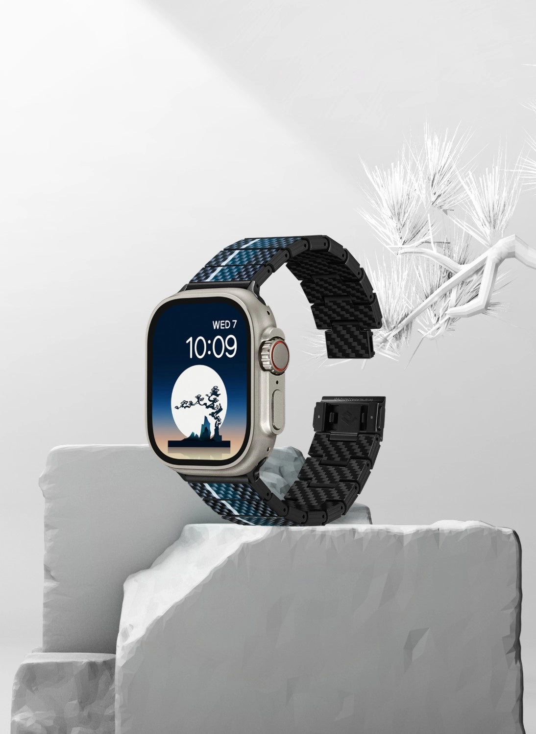 PITAKA - Poetry of Things ChromaCarbon Band for Apple Watch 