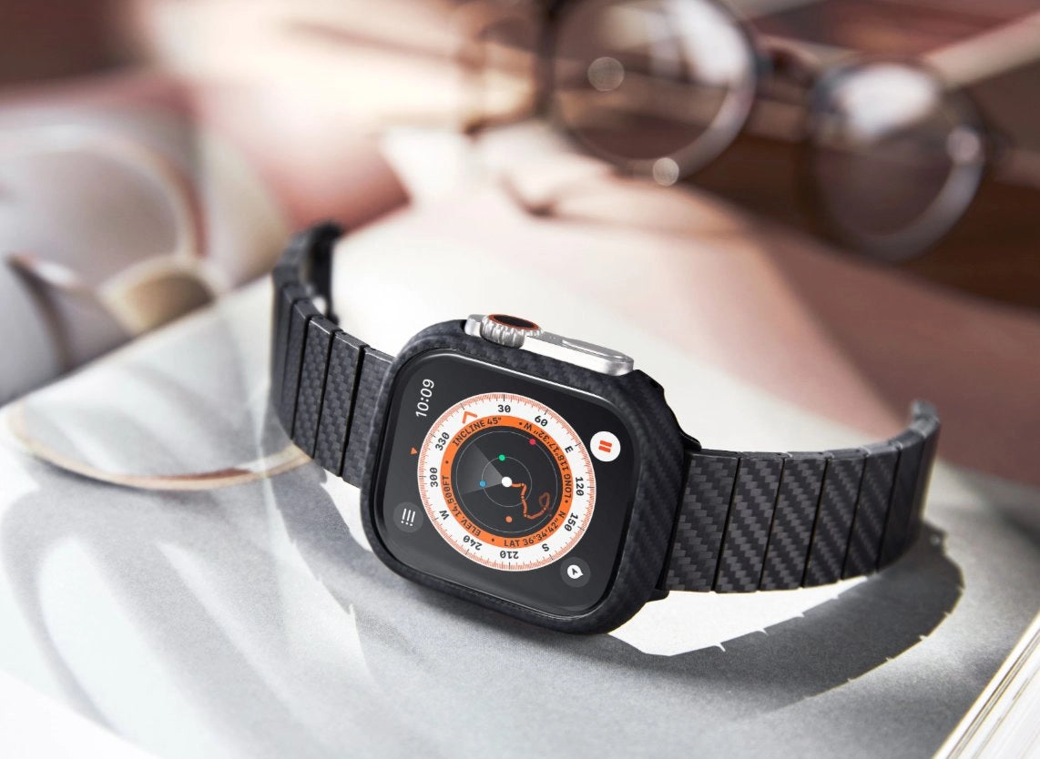 カーボンファイバー製アップル・ウォッチ・バンド - 38/40 & 42/44mm