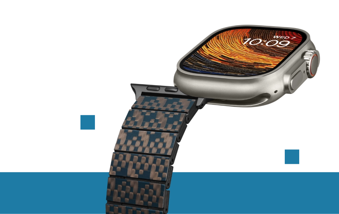 PITAKA - Dreamland ChromaCarbon Band for Apple Watch