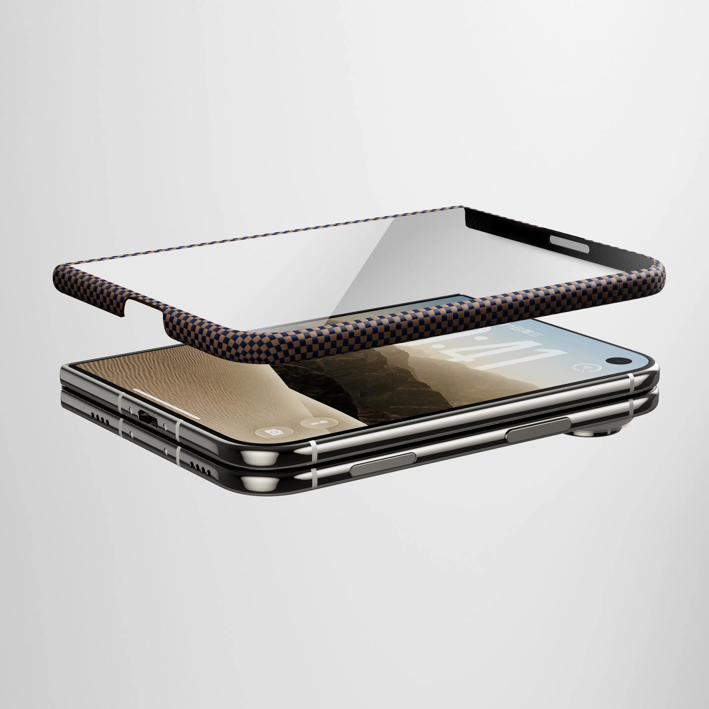全面保護と、クリアな視界。 ― iPhone Duo Sunset - 1