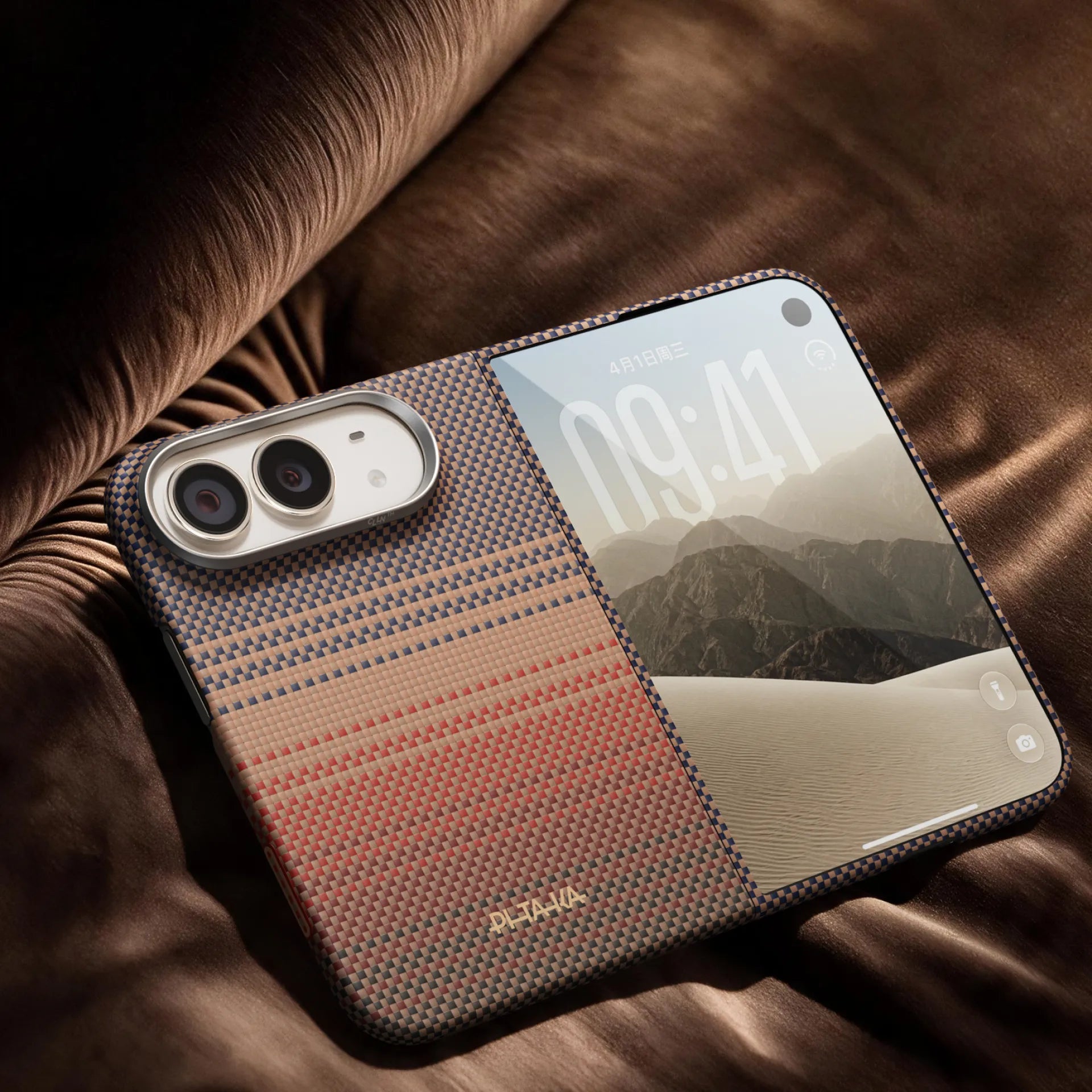 前面も、背面も。考え抜かれた保護設計。 ― iPhone Duo Sunset - 1