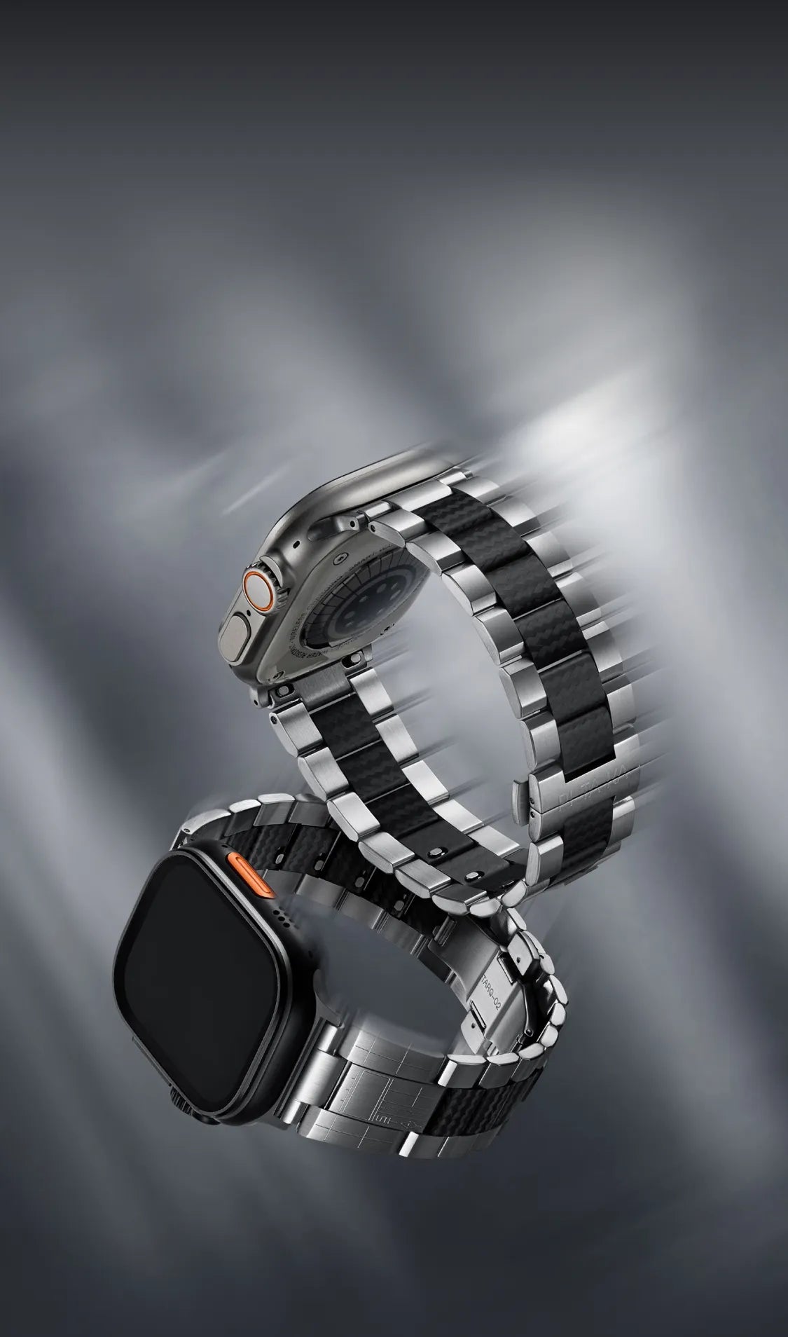 PITAKA Temporal Vessel｜メタル × カーボンファイバー Apple Watchバンド