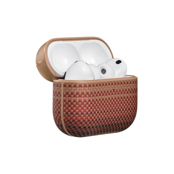 AirPods Pro 3/2 / AirPods 4 アラミド繊維保護ケース - PITAKA MagEZ AirPods Pro 3/2 / AirPods 4 アラミド繊維保護ケース - PITAKA MagEZ