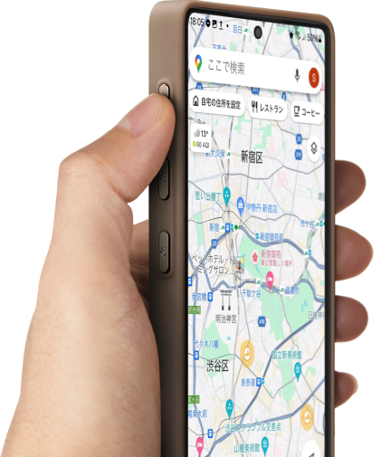 PinButtonケース 全面保護 Samsung Galaxy S25 Ultra / S24 Ultra用