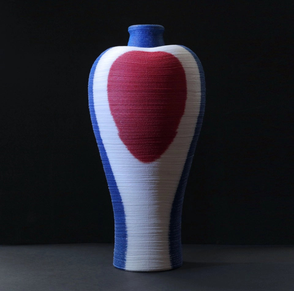 Weaving+ | red-white-blue MagEZ Case 4 for iPhone 15 Series