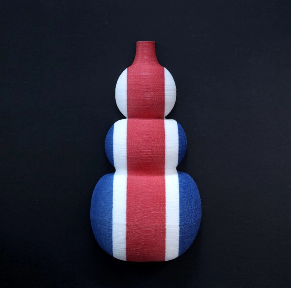 Weaving+ | red-white-blue MagEZ Case 4 for iPhone 15 Series