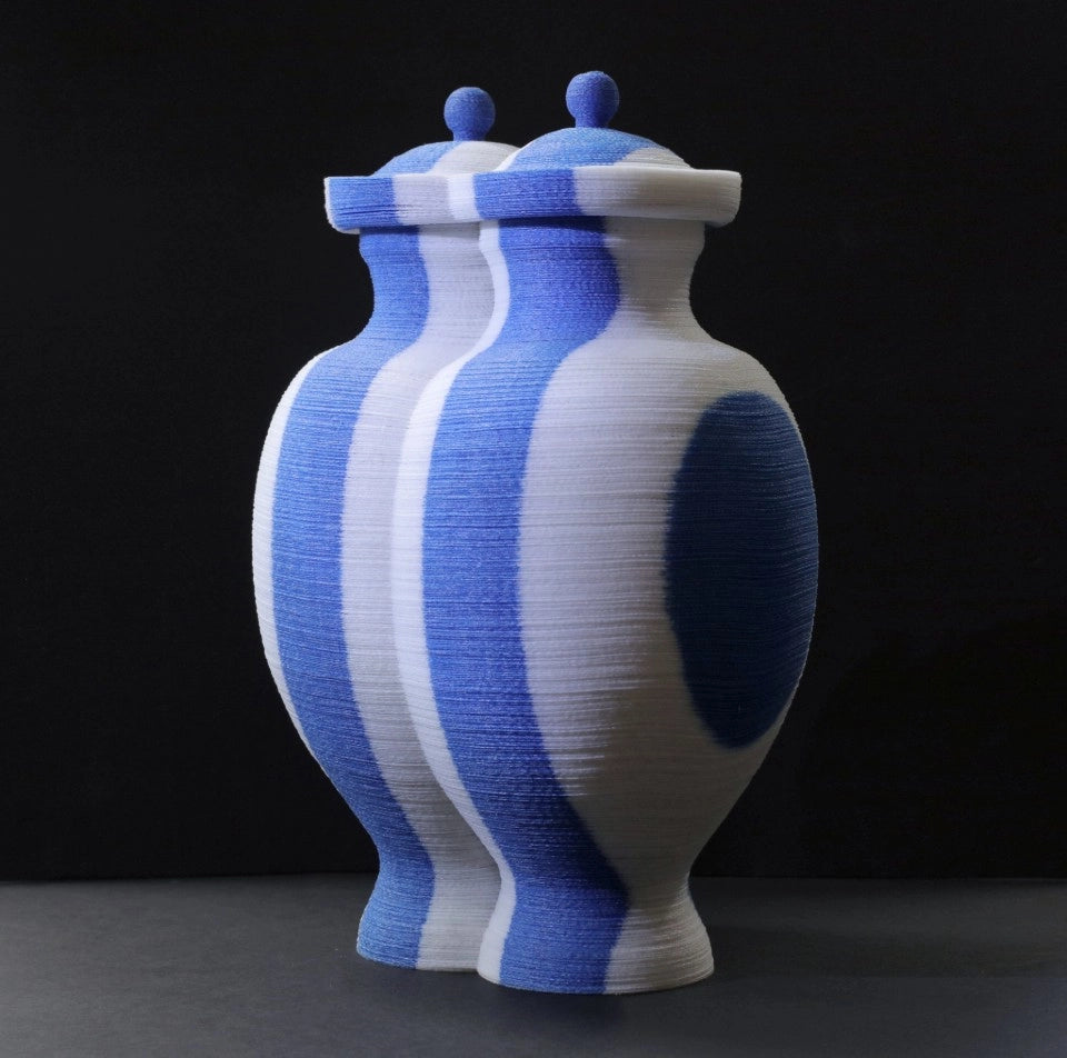 Weaving+ | red-white-blue MagEZ Case 4 for iPhone 15 Series