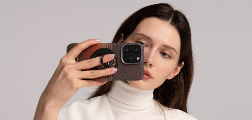 features tactile woven case for iphone16