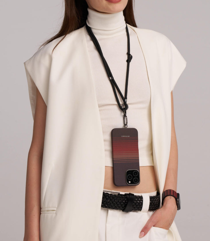 features tactile woven case for iphone16